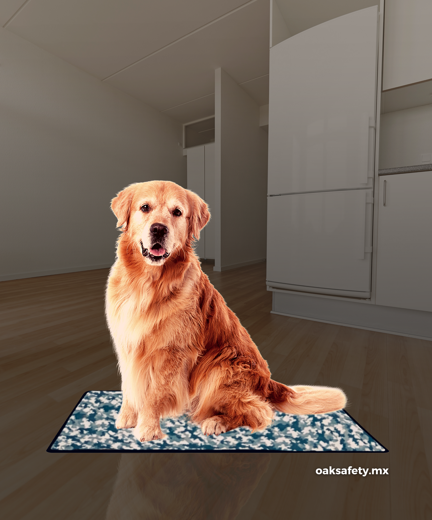 Tapete de enfriamiento para mascotas caninas con diseño de pixel