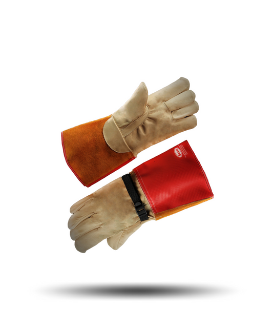 Protector de piel para guantes dieléctricos